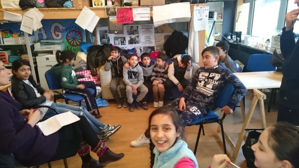 préparatifs de l'émission